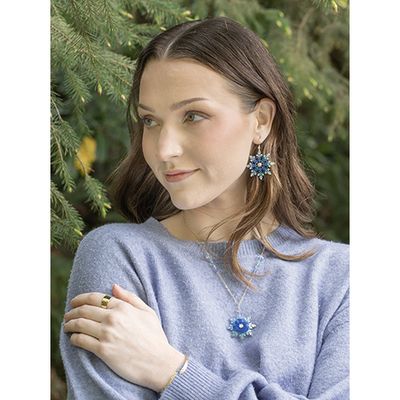 Holly Yashi Elsa Snowflake Necklace
