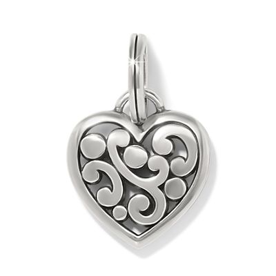 Brighton Contempo Heart Charm - Silver