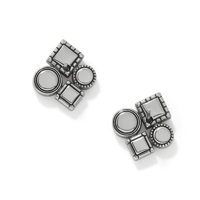 Brighton Halo Nova Cluster Post Earrings