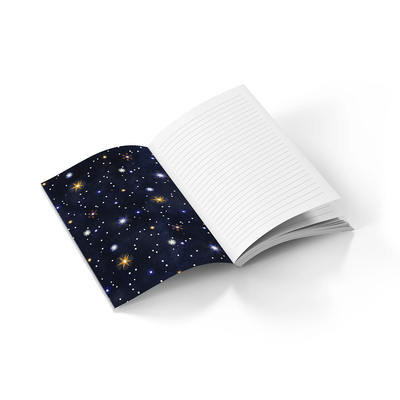 Denik Journal, Classic Layflat - Falling Stars