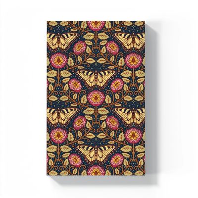 Denik Journal, Classic Layflat - Butterfly &amp; Lantana