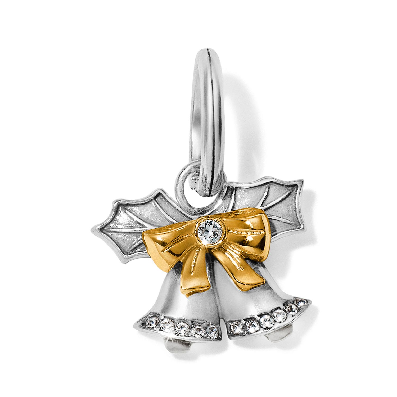 Brighton Silver Bells Charm, Color: Silver/Gold