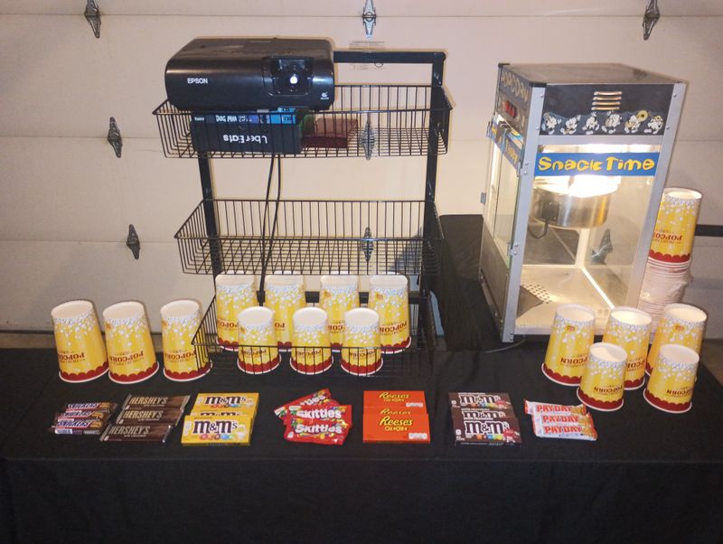 2-MOVIE TIME SNACK BAR (MINIMUM 20)