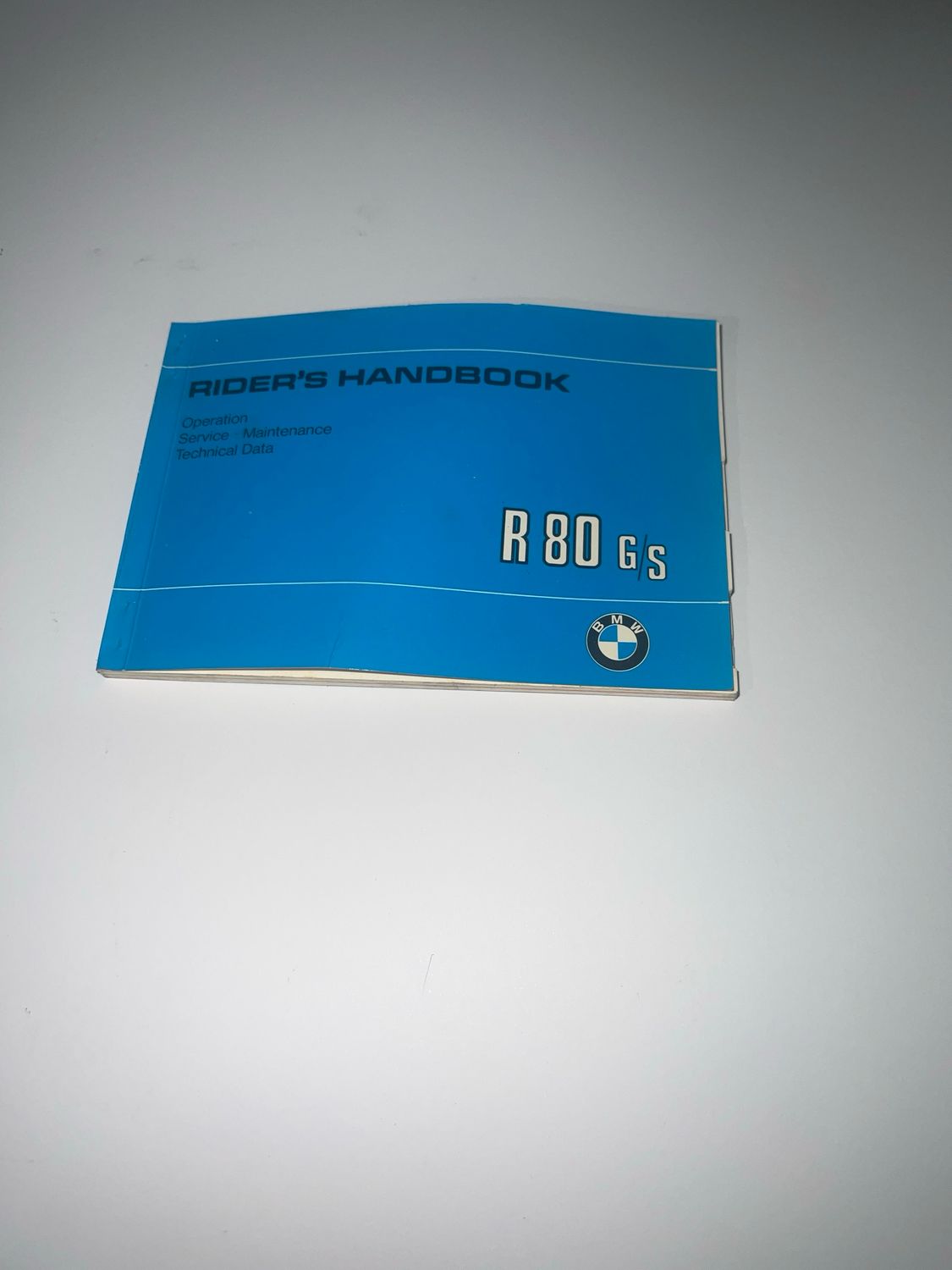 BMW Riders Handbook (R80GS)