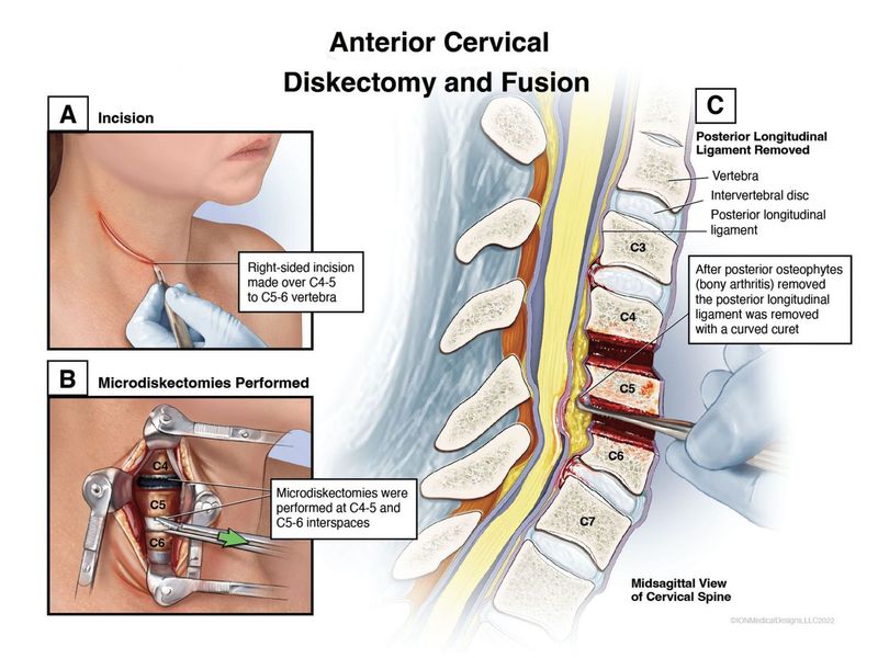 Anterior Cervical Diskectomy and Fusion