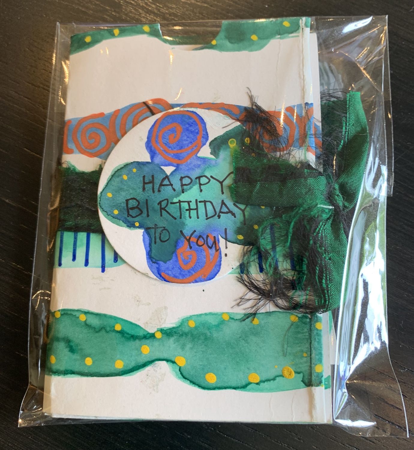 Interactive Birthday Card, Style: Ribbons