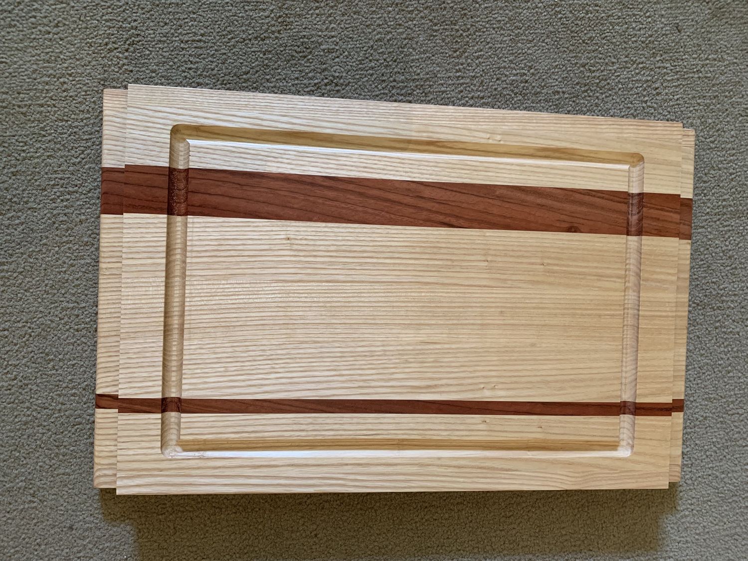 Charcuterie/Cutting Board Board, Wood: Ash/Cherry
