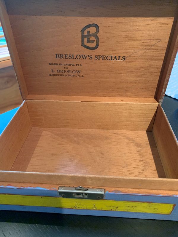 Small Deep Painted Box #3