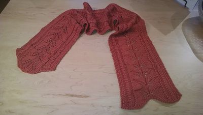 Berkshire Bittersweet Scarf Pattern