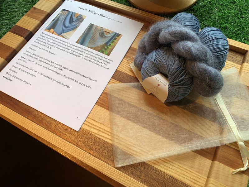 Summer Shadows Shawl Kit