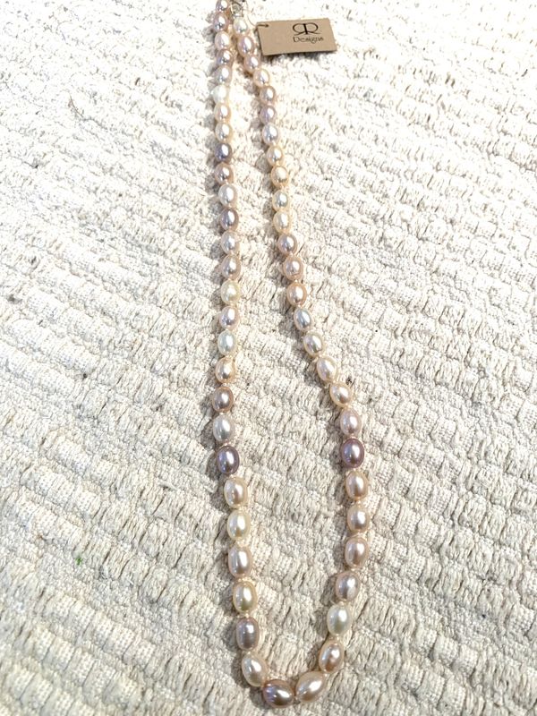 RRN16 Natural pearl/Knotted