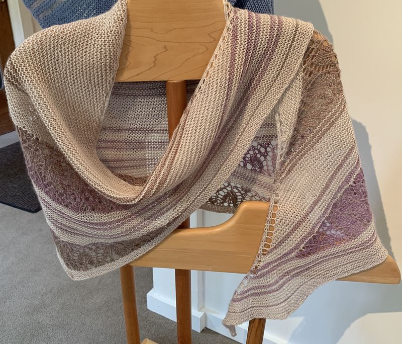 Waiting for Rain Shawl Kit  - Oleaster/Myrtle