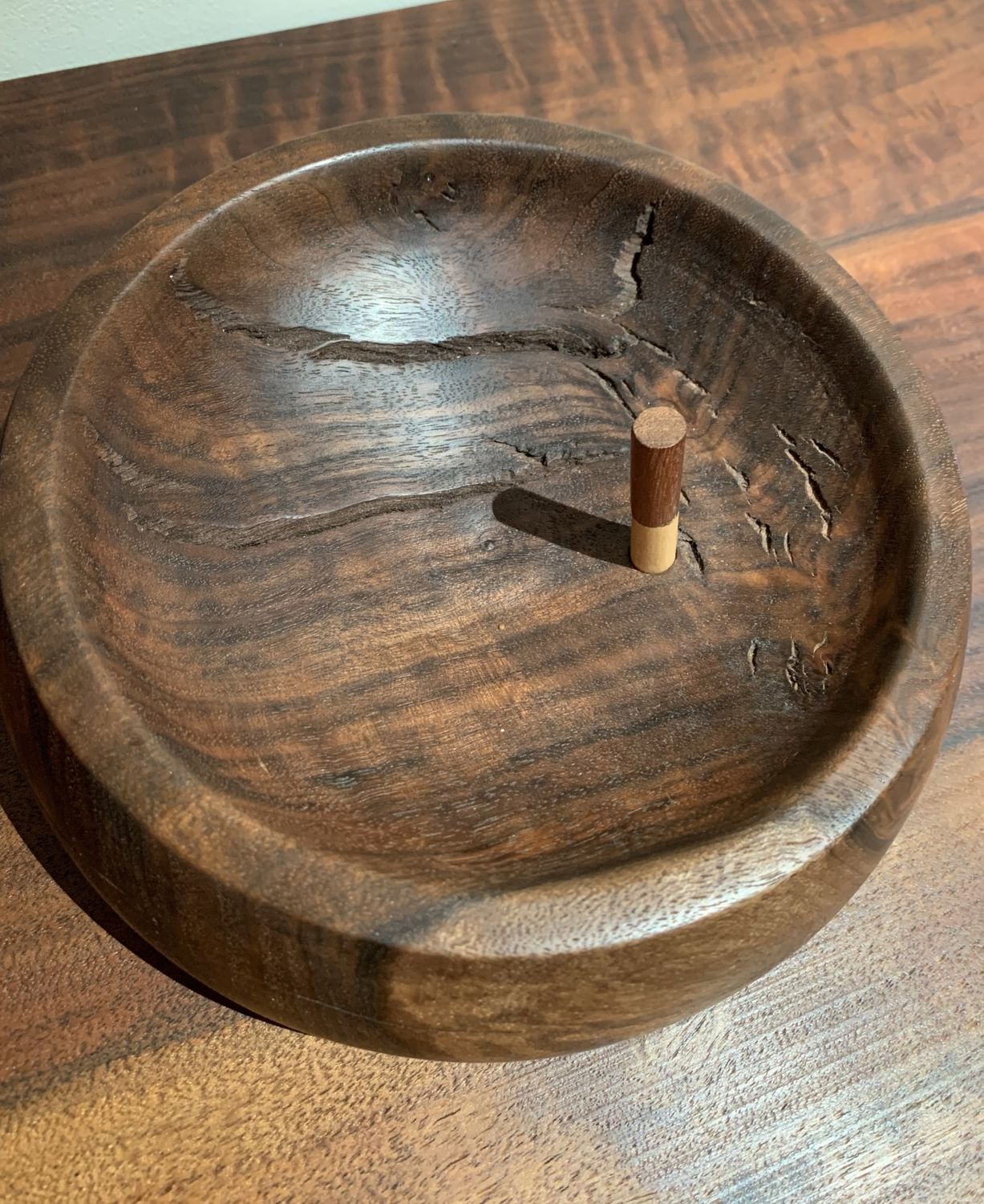 Smoker Bowl – Claro Walnut - butt