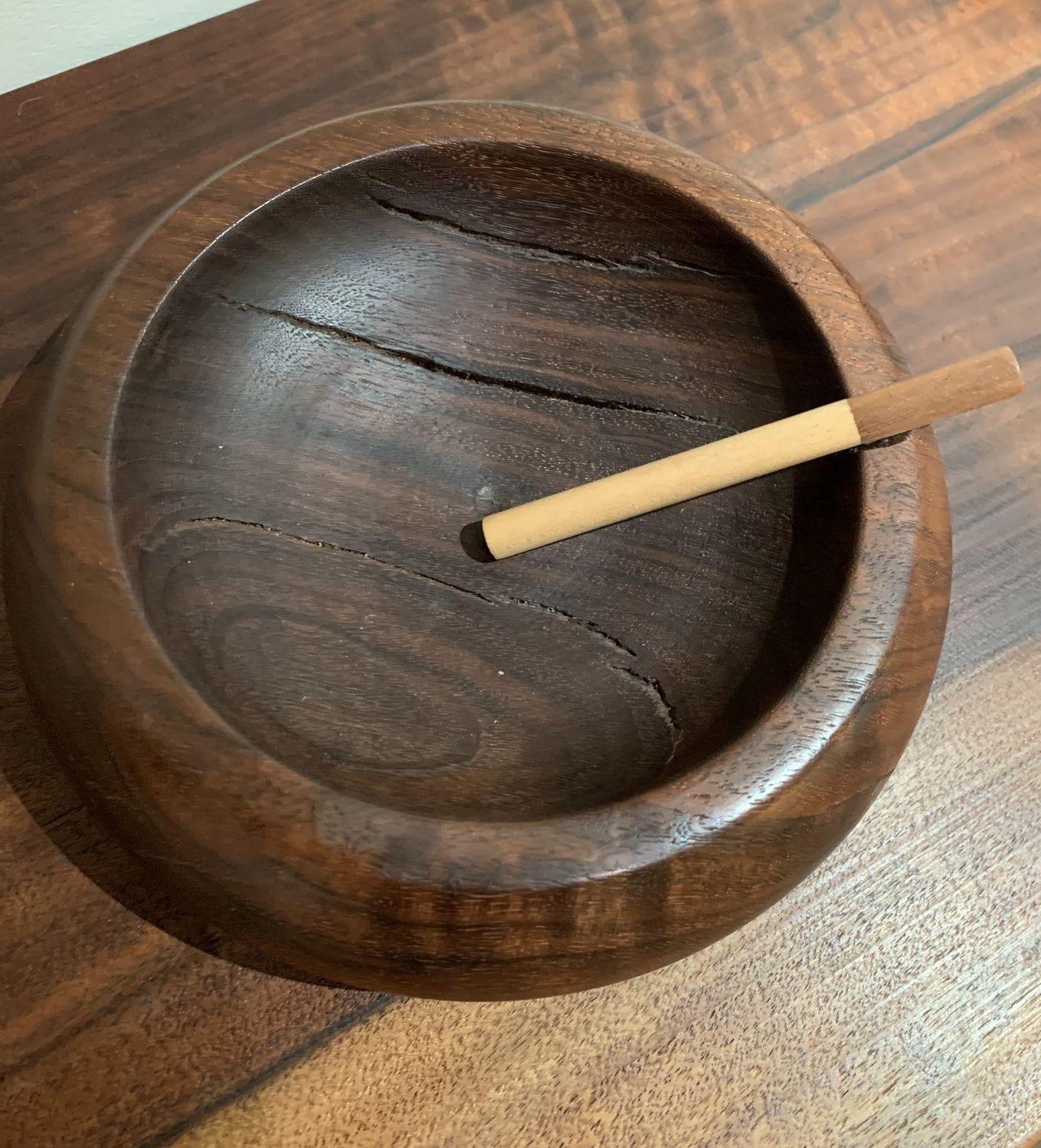 Smoker Bowl – Claro Walnut - full