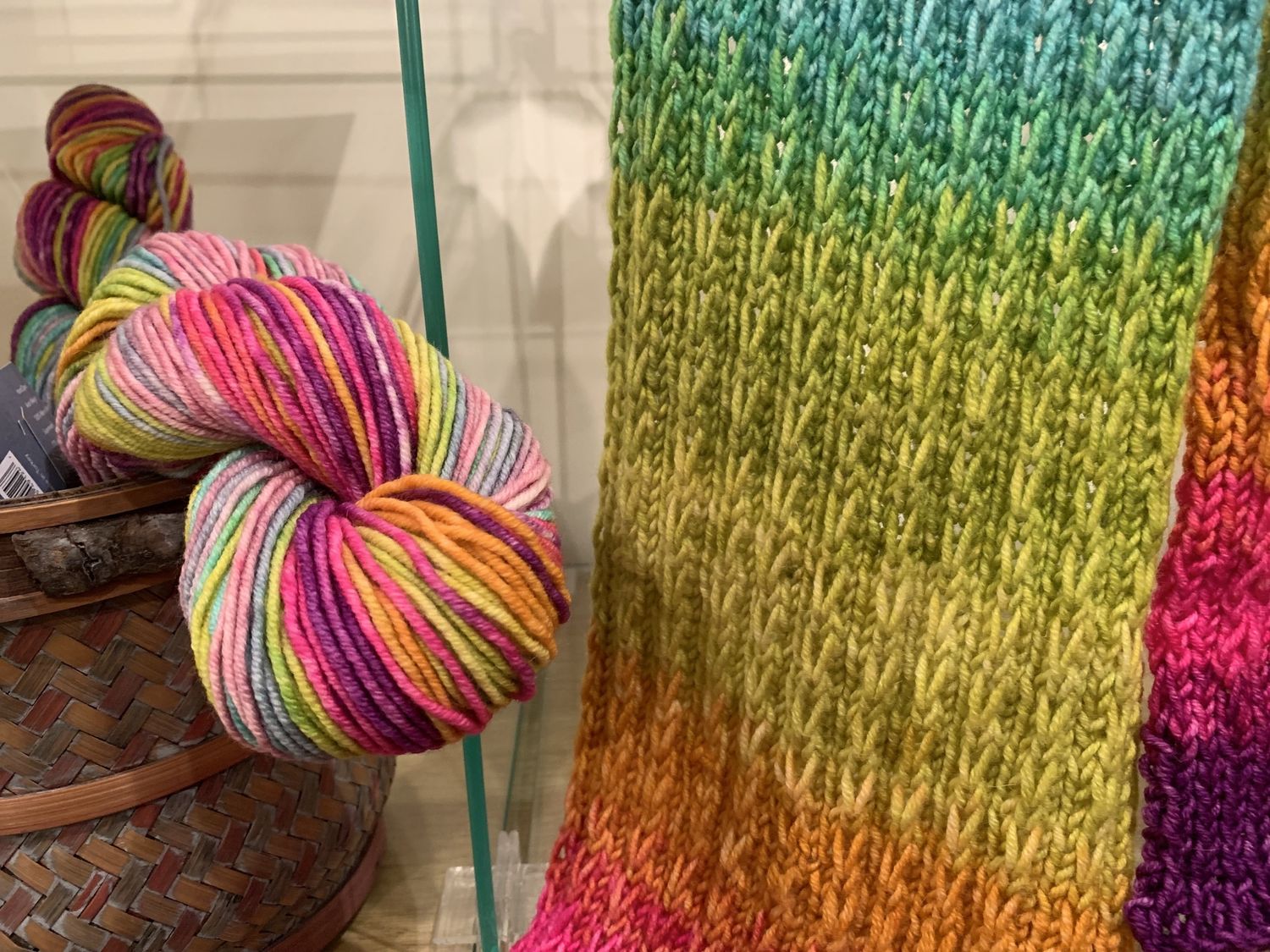 Loving Ridges Scarf Pattern