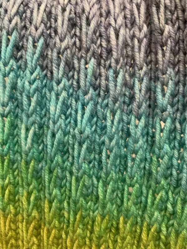Loving Ridges Scarf Pattern