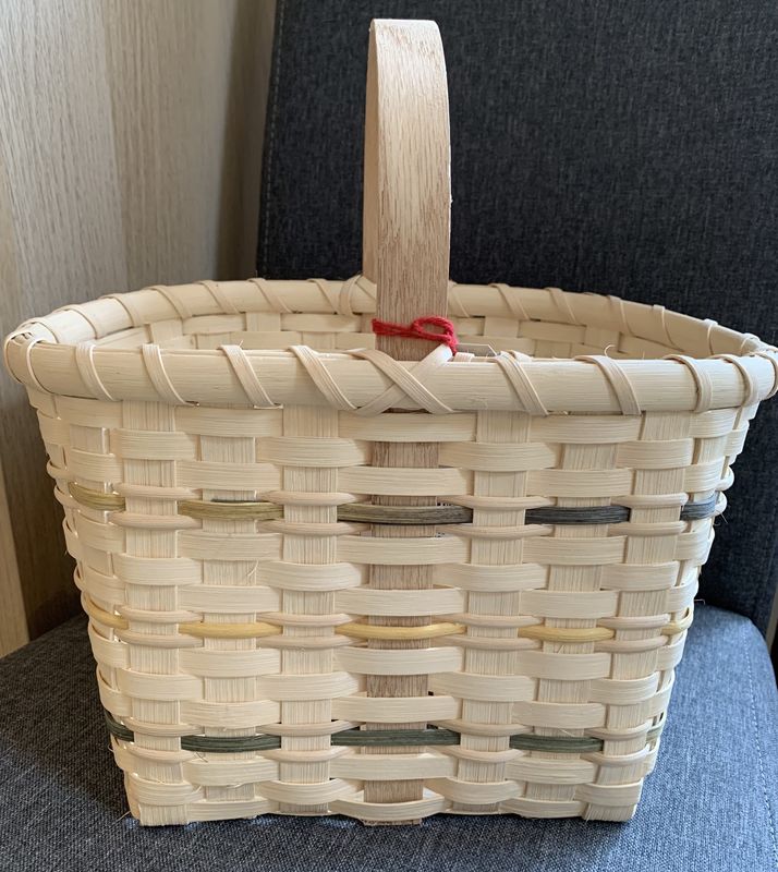 Basket - Large Gathering Basket w/ earth tones