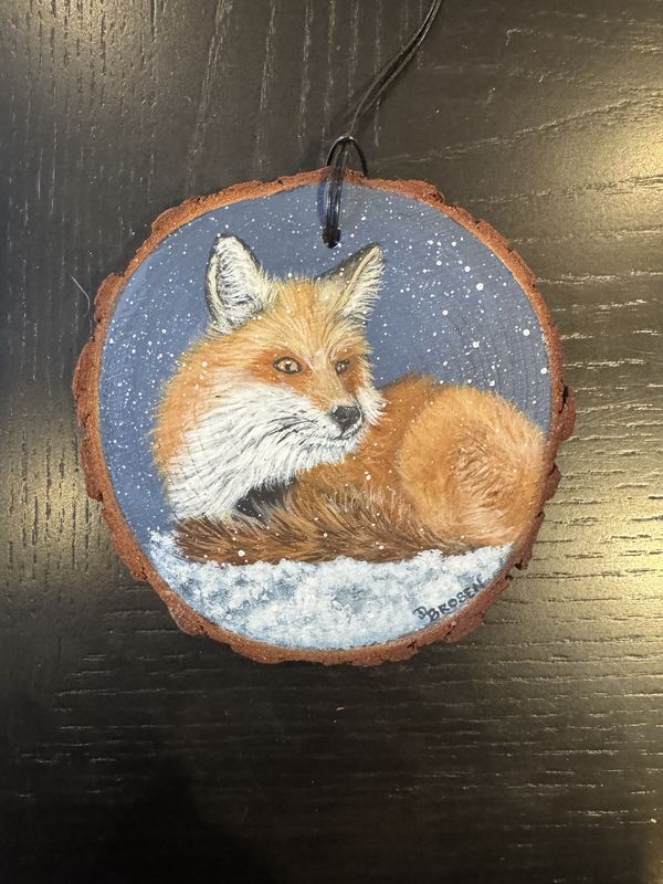 Hand Painted Wooden Ornaments