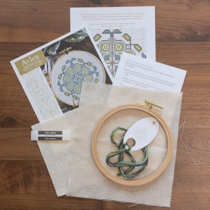 Cross Stitch Hoop Kit
