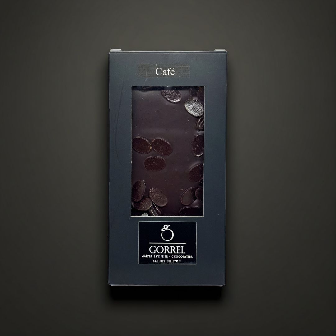 Tablette chocolat noir & café
