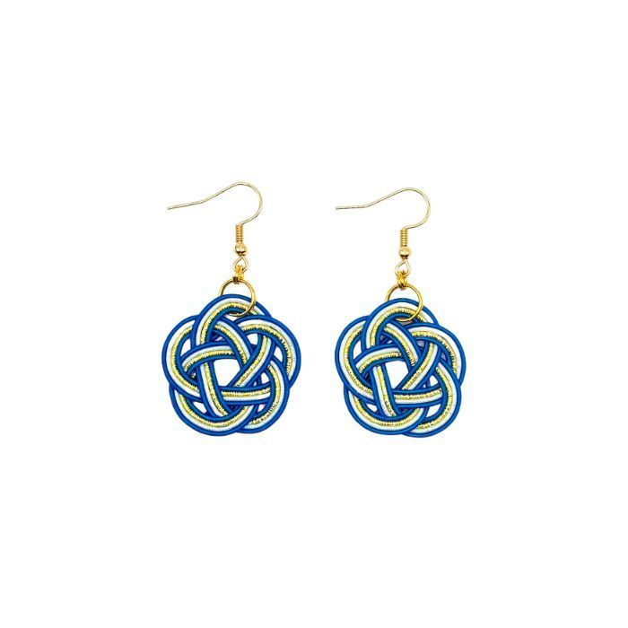 Boucles d'oreilles Mizuhiki