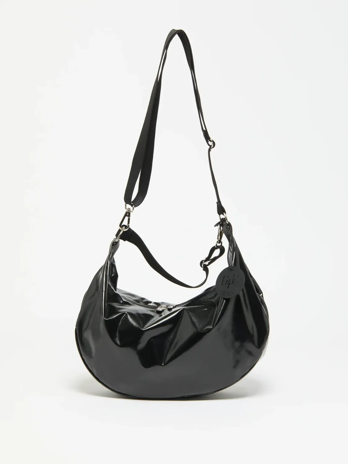 Sac demi-lune Charlie - Noir
