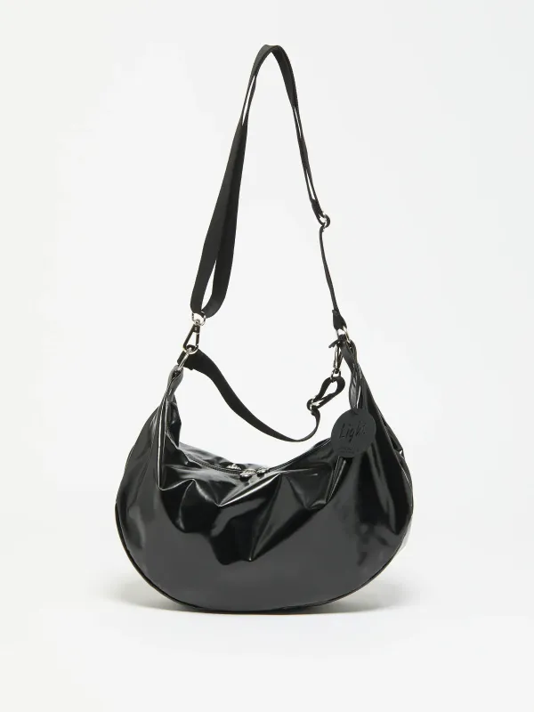 Sac demi-lune Charlie - Noir