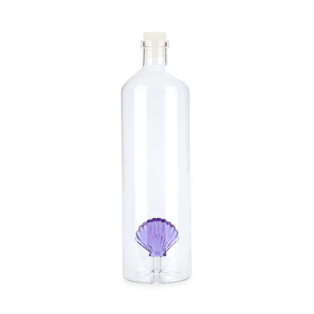 Bouteille en verre - Shell Lila