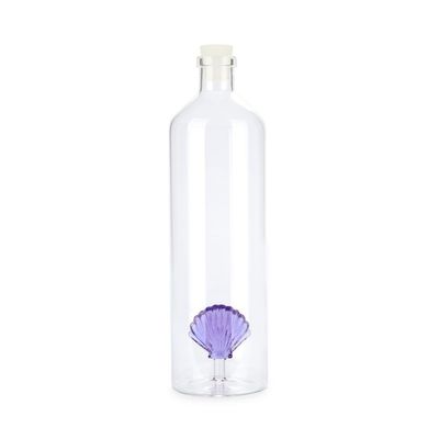 Bouteille en verre - Shell Lila