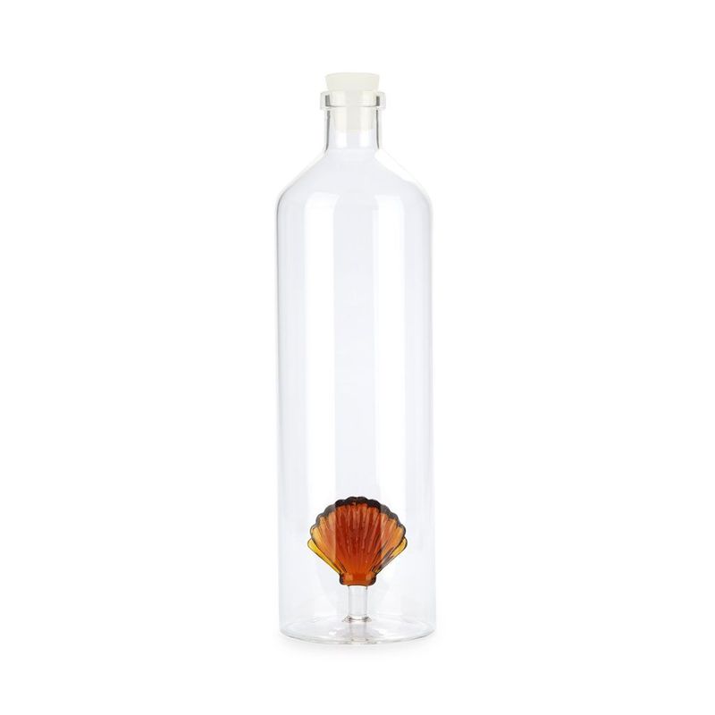 Bouteille en verre - Shell Ambre