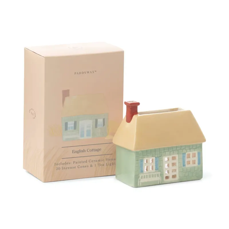Photophore et porte-encens Maison - No. 04 English Cottage