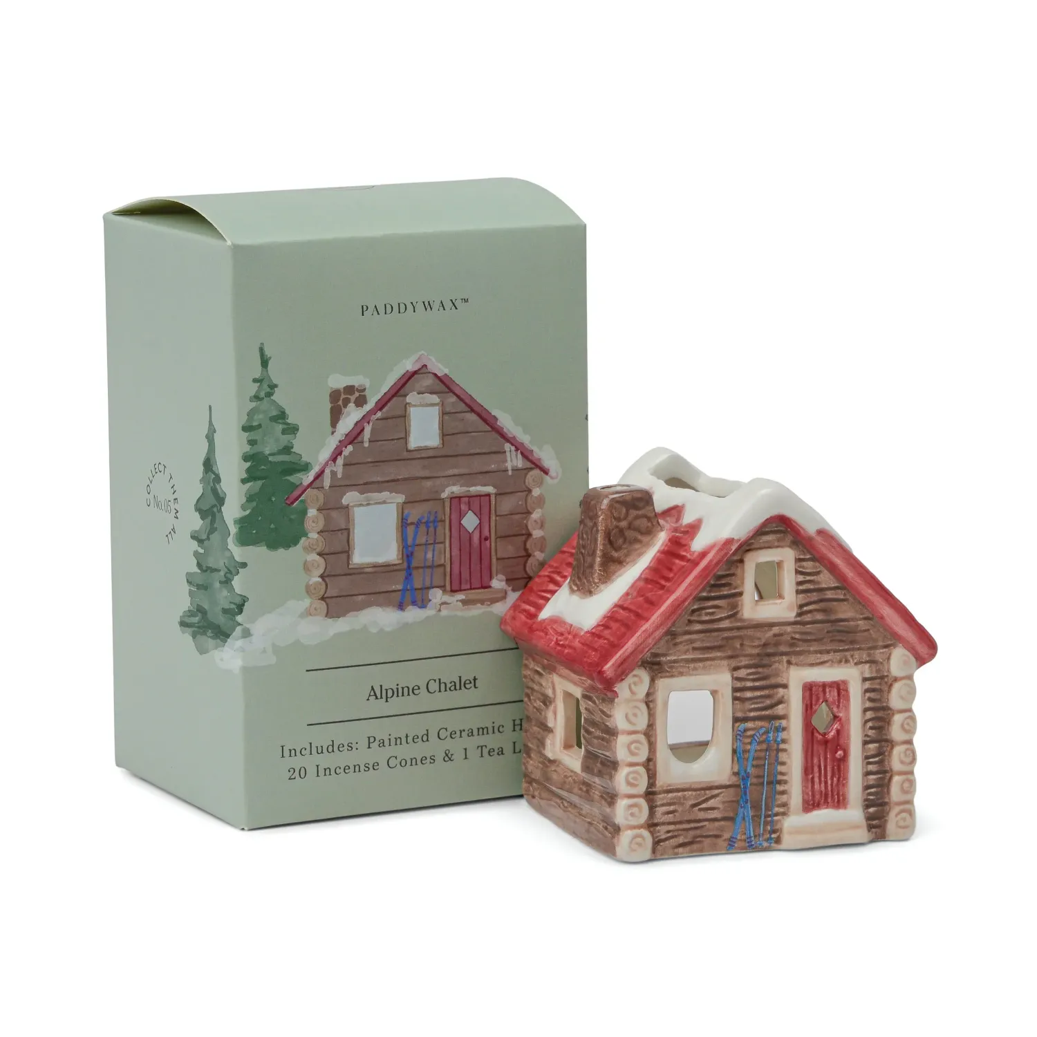 Photophore et porte-encens Maison - No. 05 Alpine Chalet