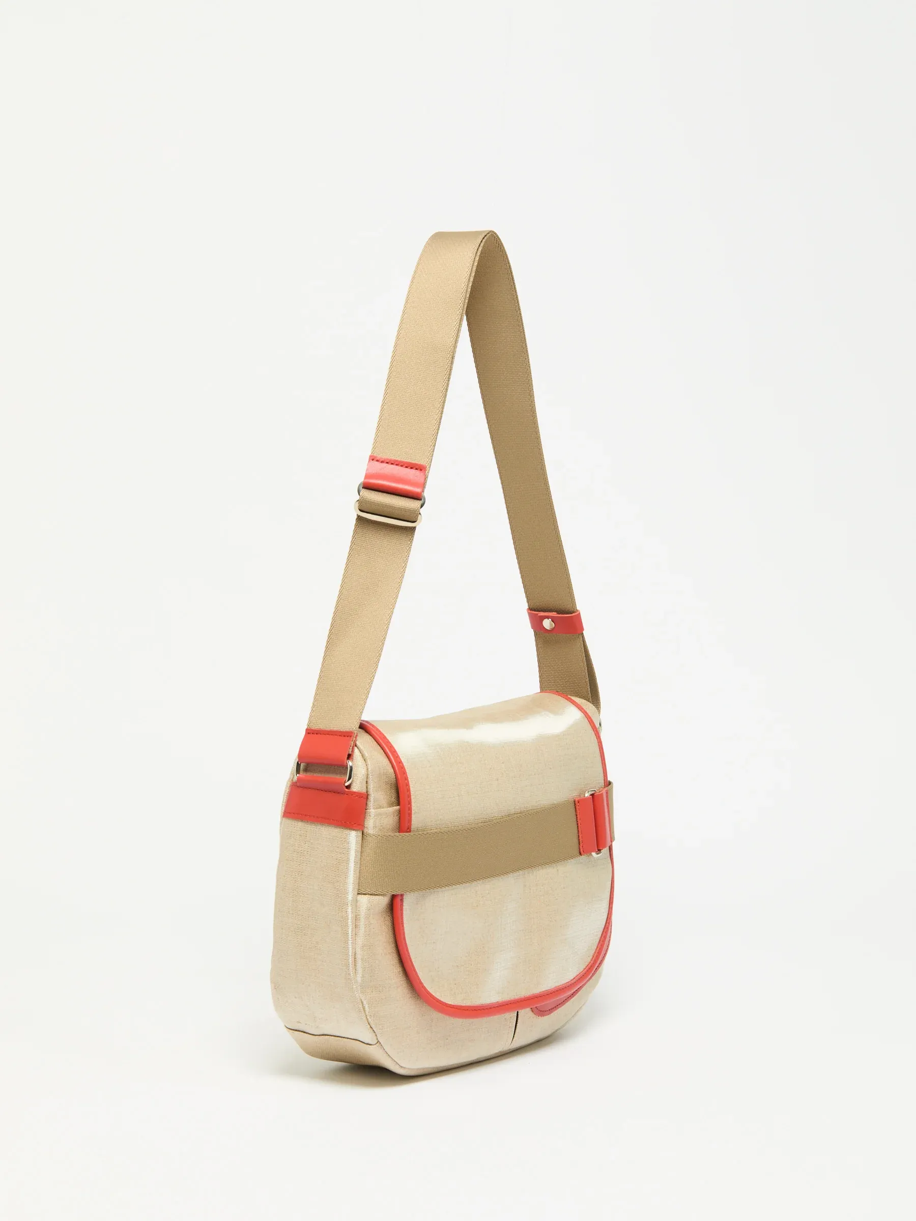 Besace Gaby Lin - Naturel/Corail