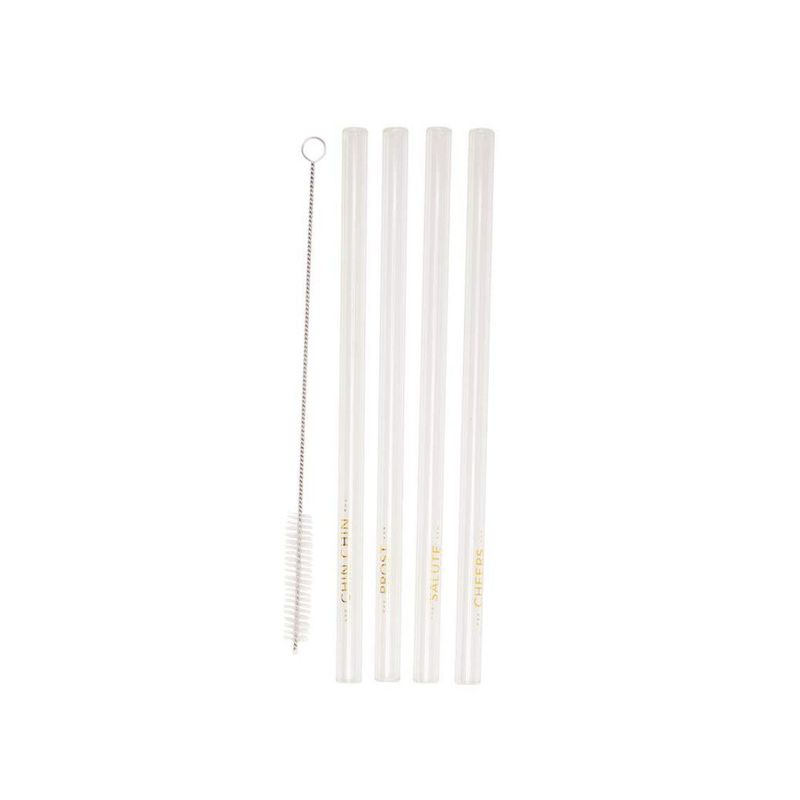 Set 4 Pailles Apéro