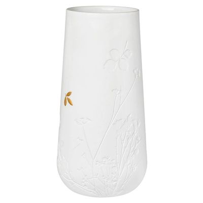 Vase Feuille Dorée - Grand