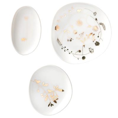 Set 3 Mini Plats - Fleurs