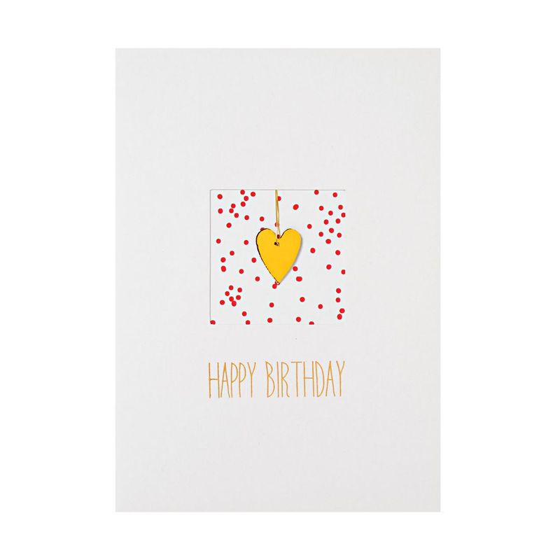Carte Fenêtre - "Happy Birthday"
