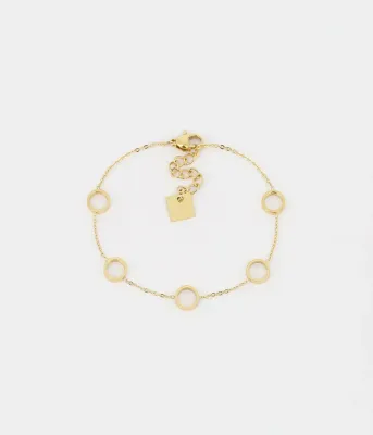 Bracelet Cal - Acier Doré