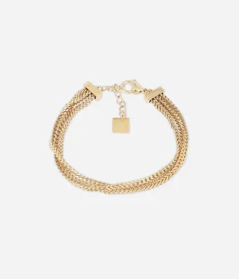 Bracelet Doble - Acier Doré
