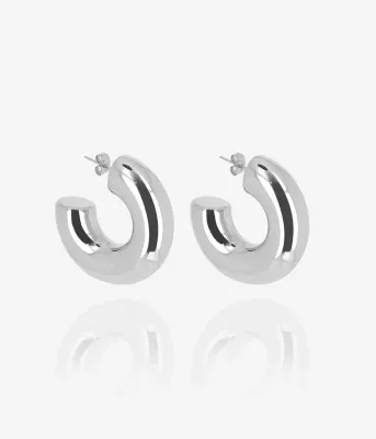 Boucles d'oreilles Amande - Acier