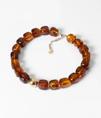 Collier Oedipe - Brun