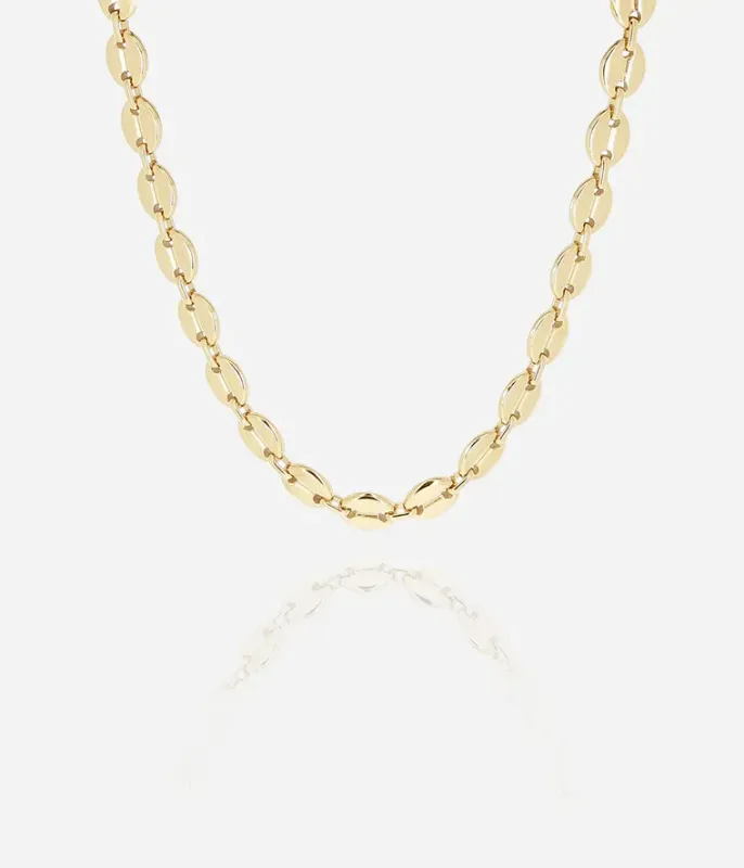 Collier Kahvi -  Acier Doré