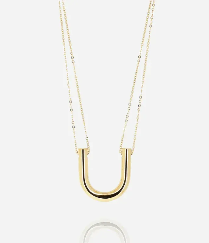 Collier Lianna -  Acier Doré