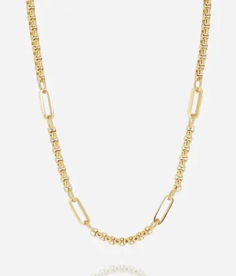 Collier Nobu -  Acier Doré