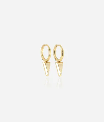 Boucles d'oreilles Galia - Acier Doré