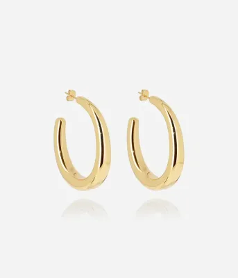 Boucles d'oreilles Andromede - Acier Doré