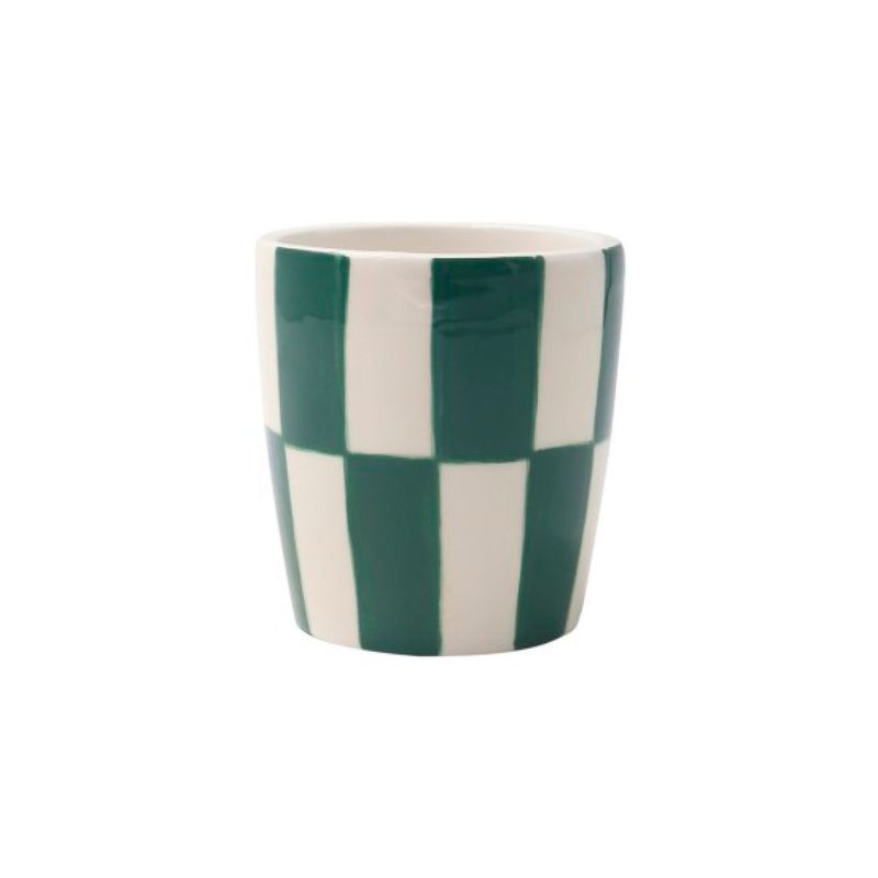 Mug Valentina - Crazy Squares | Vert