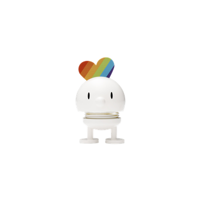 Hoptimist Bumble Rainbow S - Blanc
