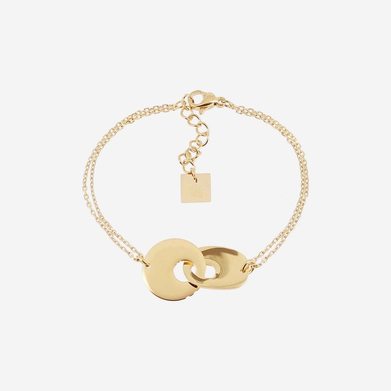 Bracelet Alaska - Acier Doré