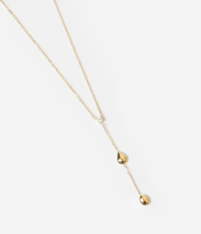 Collier Dilys -  Acier Doré